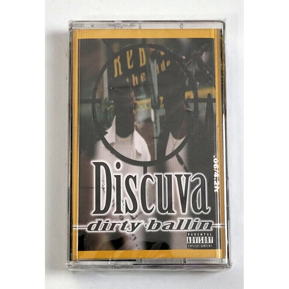 DISCUVA - DIRTY BALLIN (1998) - HIP HOP CASSETTE - FACTORY SEALED!